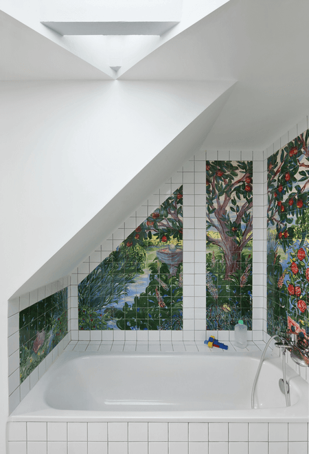 Elevation of a Family House in Bagnolet